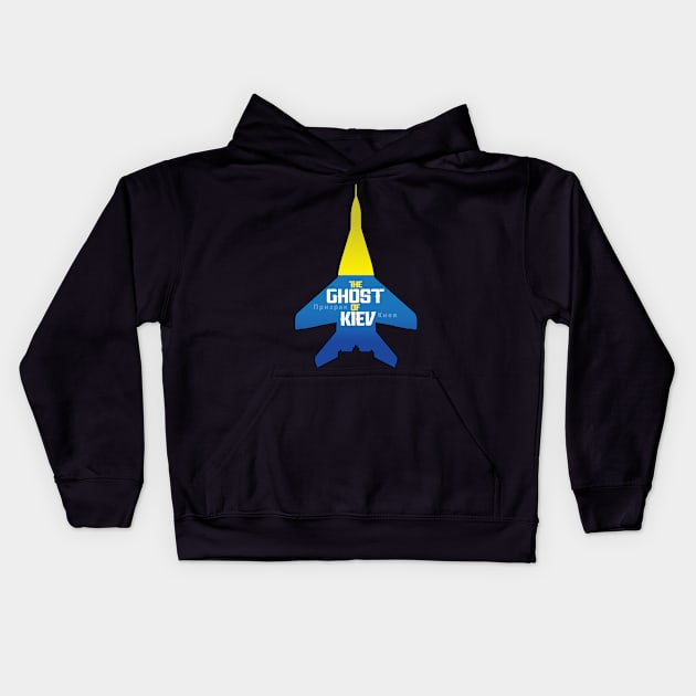 The Ghost of Kiev Kids Hoodie by Illustratorator